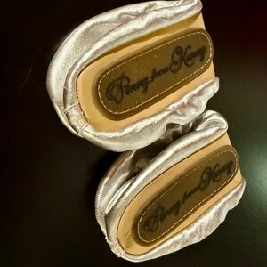 Silver Women’s Flat Shoes - Penny Loves Kenny size 10